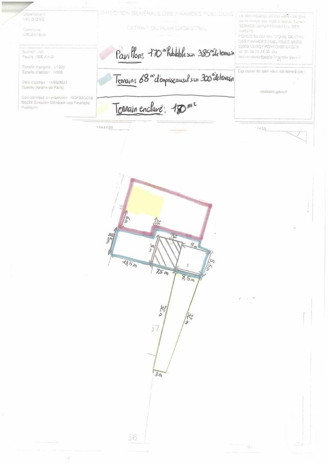 terrain - ARGENTEUIL - 95